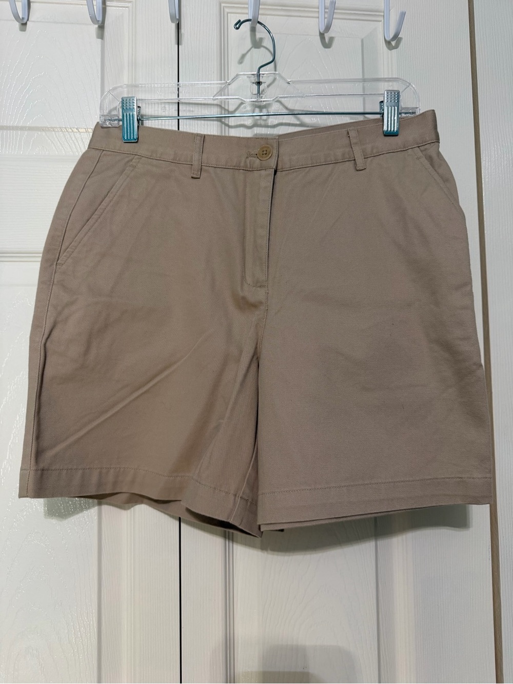 Lauren Ralph Lauren Women's Classic Tan Chino Shorts